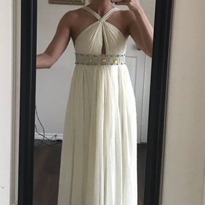 タイムセール！】 MARC BOUWER GLAMIT シルク ロングドレス ロング